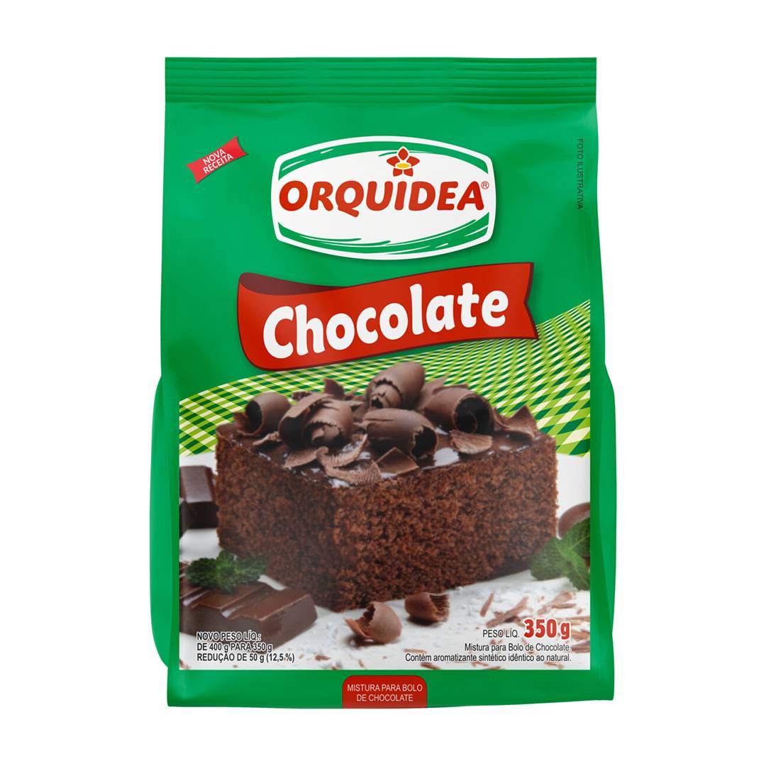 Mistura para Bolo Orquídea Chocolate 350g