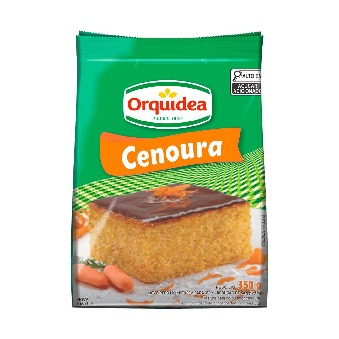 Mistura para Bolo Orquídea Cenoura 350g