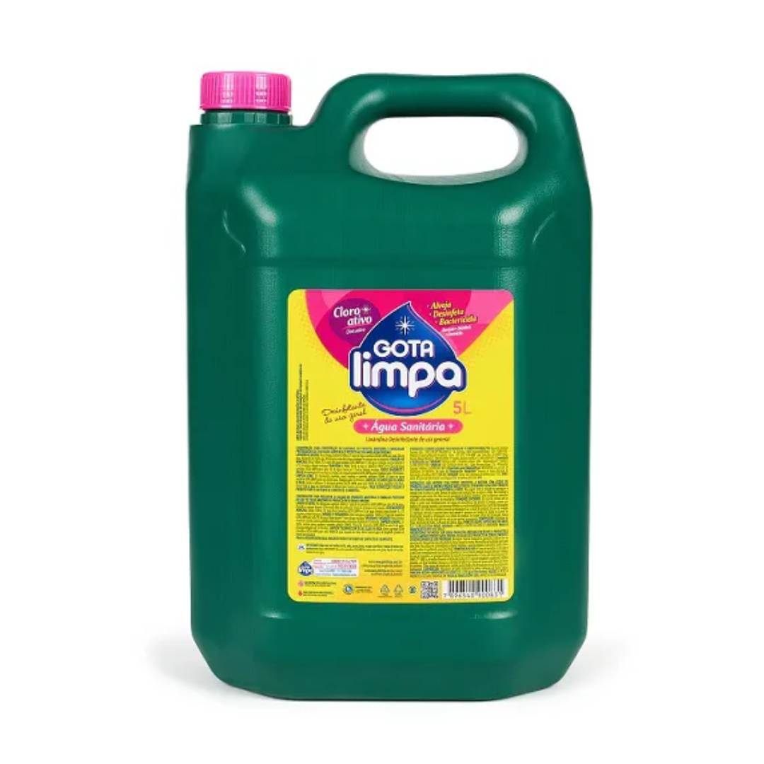 Água Sanitária Gota Limpa 5L