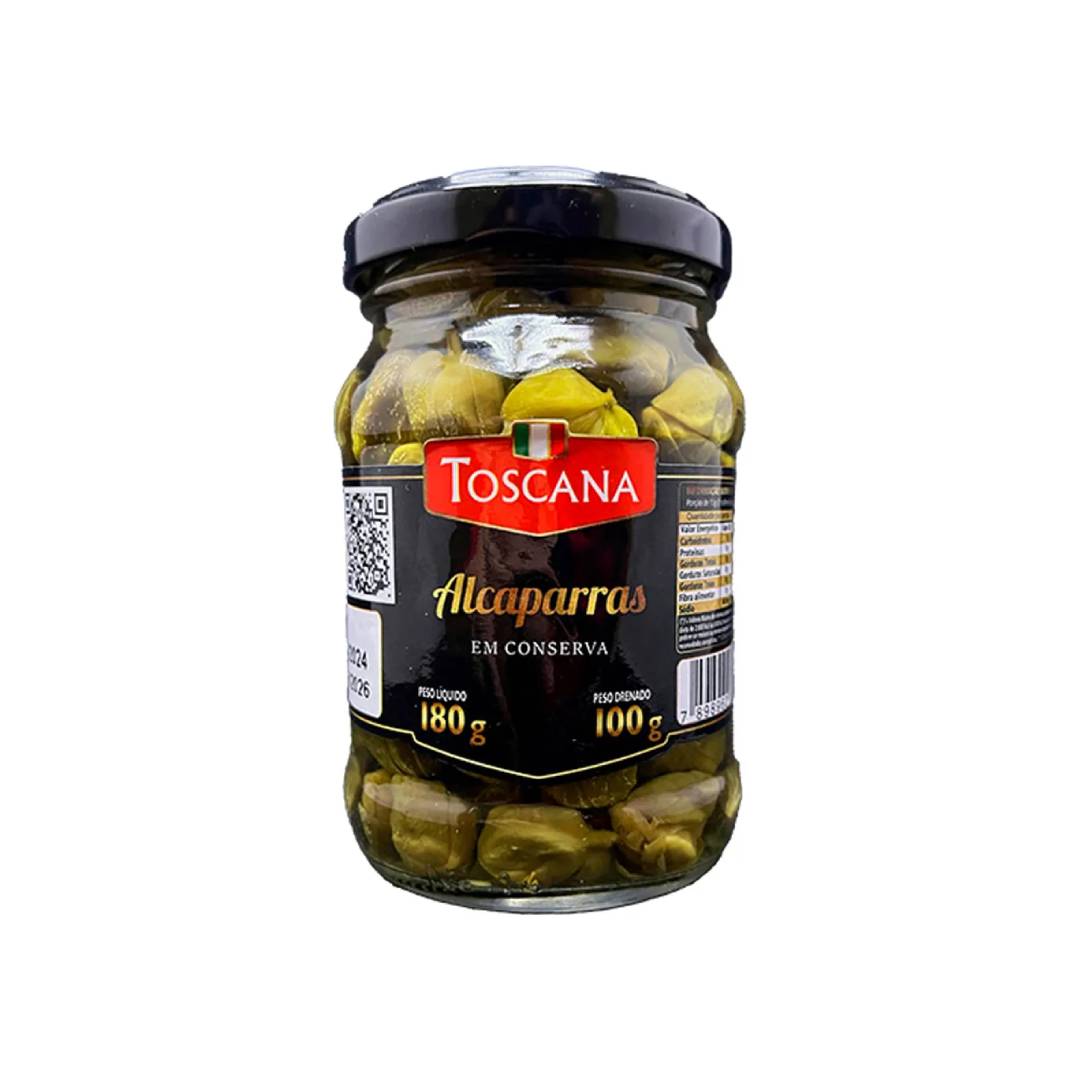Alcaparra Toscana Vidro 100g