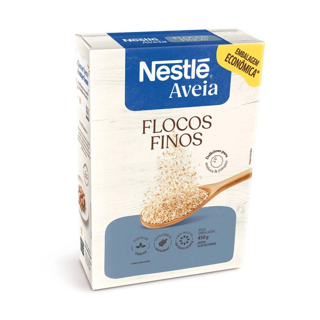 Aveia em Flocos Finos Nestlé 450g