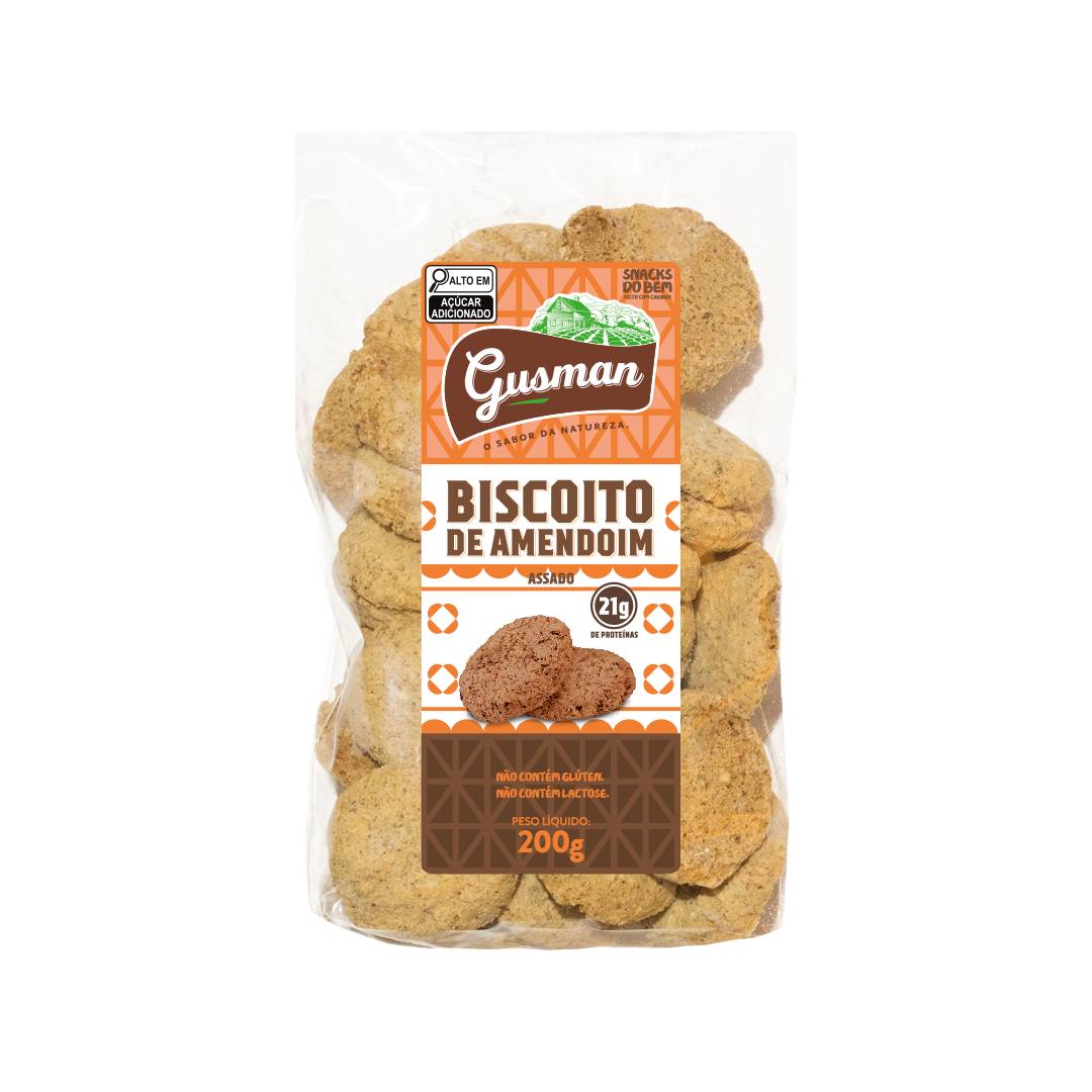 Biscoito de Amendoim Gusman 200g