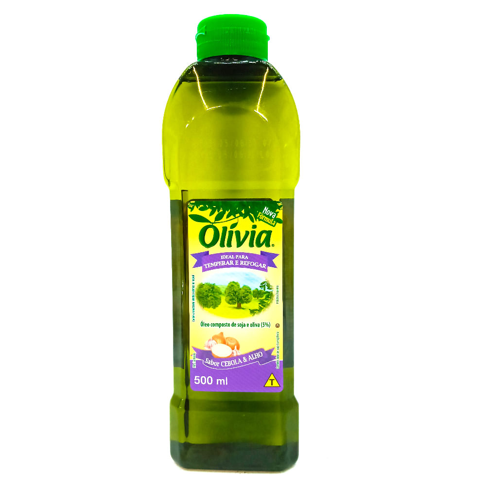 Óleo Composto Olivia Cebola e Alho 500ml